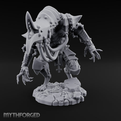 Armoured Claw Swiping Werewolf Brute Miniature for Dungeons and Dragons, Pathfinder or other TTRPGs
