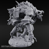 Armoured Claw Swiping Werewolf Brute Miniature for Dungeons and Dragons, Pathfinder or other TTRPGs