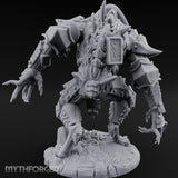 Armoured Claw Swiping Werewolf Brute Miniature for Dungeons and Dragons, Pathfinder or other TTRPGs