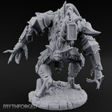 Armoured Claw Swiping Werewolf Brute Miniature for Dungeons and Dragons, Pathfinder or other TTRPGs
