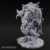 Armoured Claw Swiping Werewolf Brute Miniature for Dungeons and Dragons, Pathfinder or other TTRPGs