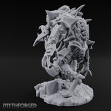 Armoured Claw Swiping Werewolf Brute Miniature for Dungeons and Dragons, Pathfinder or other TTRPGs