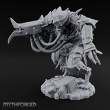 Armoured Claw Swiping Werewolf Brute Miniature for Dungeons and Dragons, Pathfinder or other TTRPGs