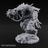 Armoured Claw Swiping Werewolf Brute Miniature for Dungeons and Dragons, Pathfinder or other TTRPGs