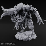 Armoured Claw Swiping Werewolf Brute Miniature for Dungeons and Dragons, Pathfinder or other TTRPGs