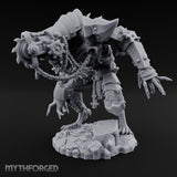 Armoured Claw Swiping Werewolf Brute Miniature for Dungeons and Dragons, Pathfinder or other TTRPGs
