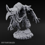 Armoured Claw Swiping Werewolf Brute Miniature for Dungeons and Dragons, Pathfinder or other TTRPGs