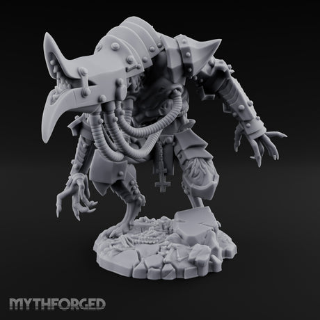 Armoured Claw Swiping Werewolf Brute Miniature for Dungeons and Dragons, Pathfinder or other TTRPGs