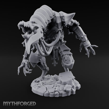 Armoured Claw Swiping Werewolf Brute Miniature for Dungeons and Dragons, Pathfinder or other TTRPGs