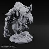 Armoured Claw Swiping Werewolf Brute Miniature for Dungeons and Dragons, Pathfinder or other TTRPGs