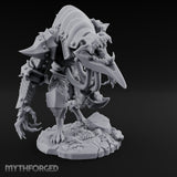 Armoured Claw Swiping Werewolf Brute Miniature for Dungeons and Dragons, Pathfinder or other TTRPGs