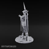 Arms Wide Sun Crown Human Sorceress Miniature for Dungeons and Dragons, Pathfinder or other TTRPGs