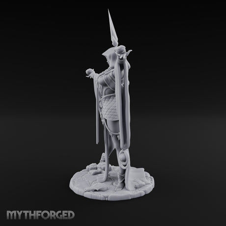 Arms Wide Sun Crown Human Sorceress Miniature for Dungeons and Dragons, Pathfinder or other TTRPGs