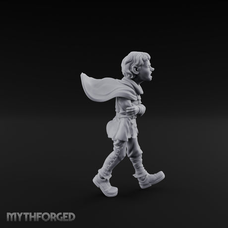 Arms Wrapped Wailing Halfling Urchin Miniature for Dungeons and Dragons, Pathfinder or other TTRPGs