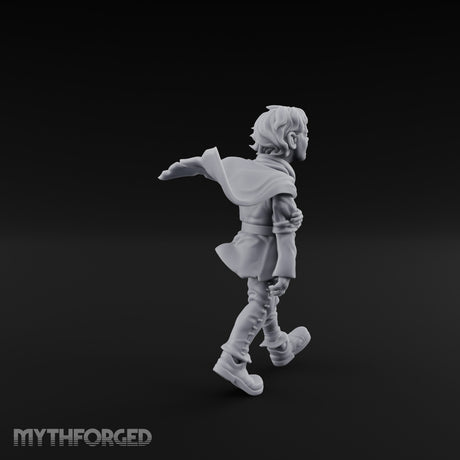 Arms Wrapped Wailing Halfling Urchin Miniature for Dungeons and Dragons, Pathfinder or other TTRPGs