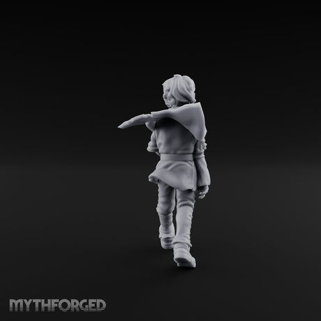 Arms Wrapped Wailing Halfling Urchin Miniature for Dungeons and Dragons, Pathfinder or other TTRPGs