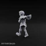 Arms Wrapped Wailing Halfling Urchin Miniature for Dungeons and Dragons, Pathfinder or other TTRPGs
