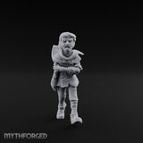 Arms Wrapped Wailing Halfling Urchin Miniature for Dungeons and Dragons, Pathfinder or other TTRPGs
