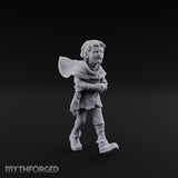 Arms Wrapped Wailing Halfling Urchin Miniature for Dungeons and Dragons, Pathfinder or other TTRPGs