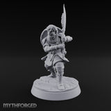 Mismatched Armoury, Matching Resolve Human Knight A — Glaive