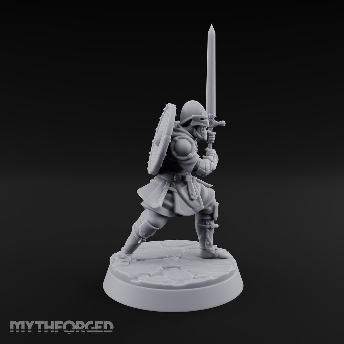 Mismatched Armoury, Matching Resolve Human Knight A — Sword