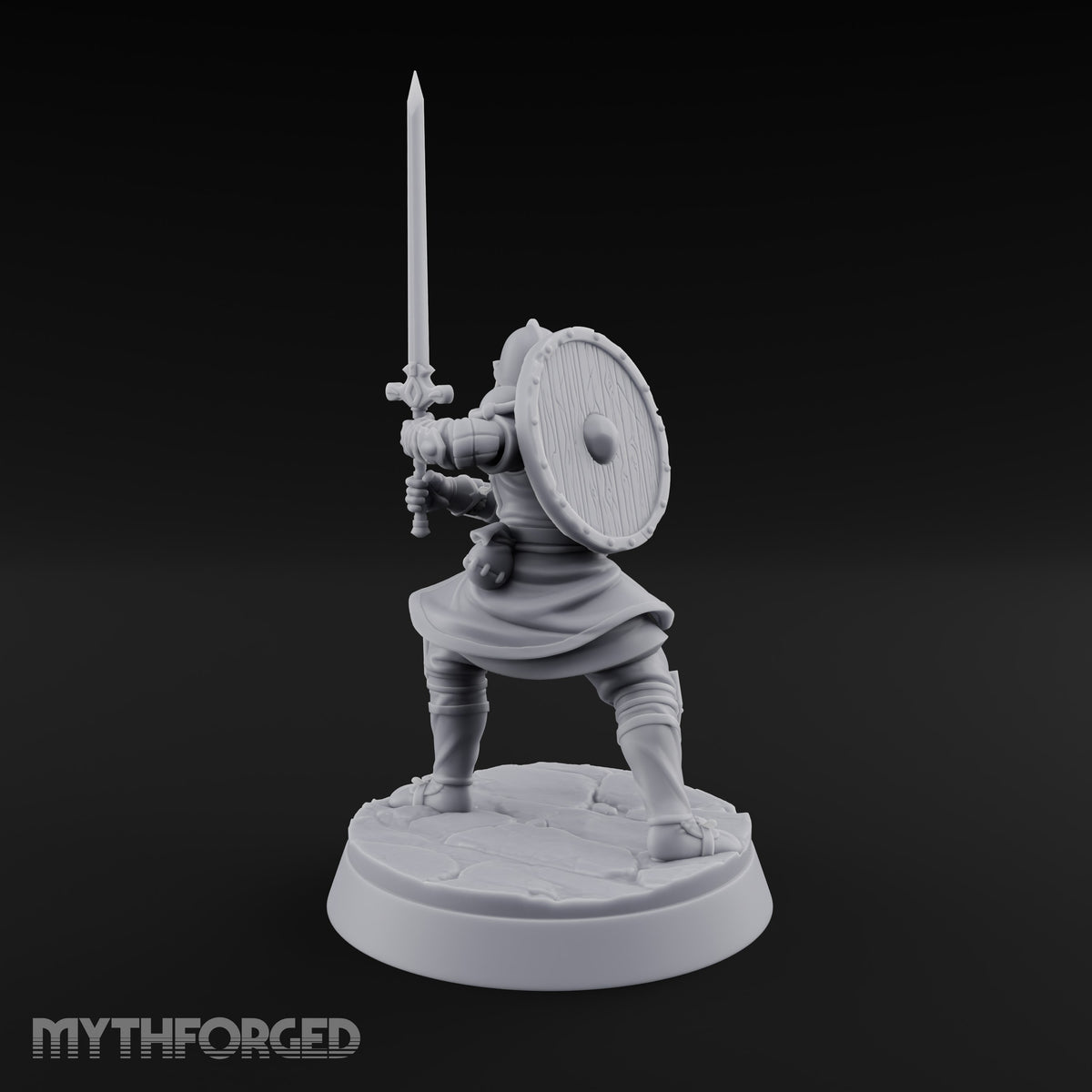 Mismatched Armoury, Matching Resolve Human Knight A — Sword
