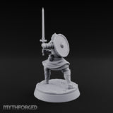 Mismatched Armoury, Matching Resolve Human Knight A — Sword