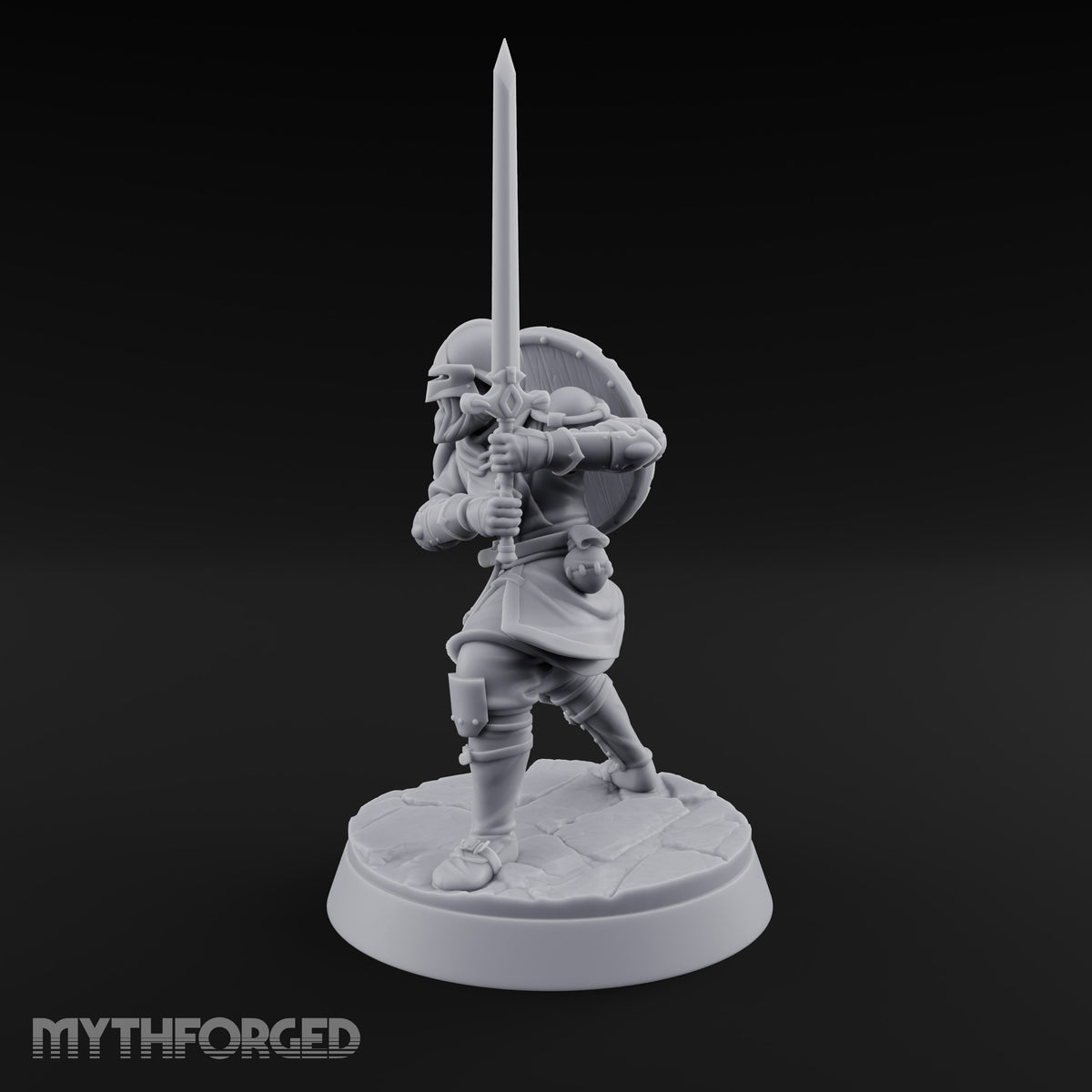 Mismatched Armoury, Matching Resolve Human Knight A — Sword
