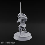 Mismatched Armoury, Matching Resolve Human Knight A — Sword