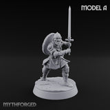Mismatched Armoury, Matching Resolve Human Knight A — Sword