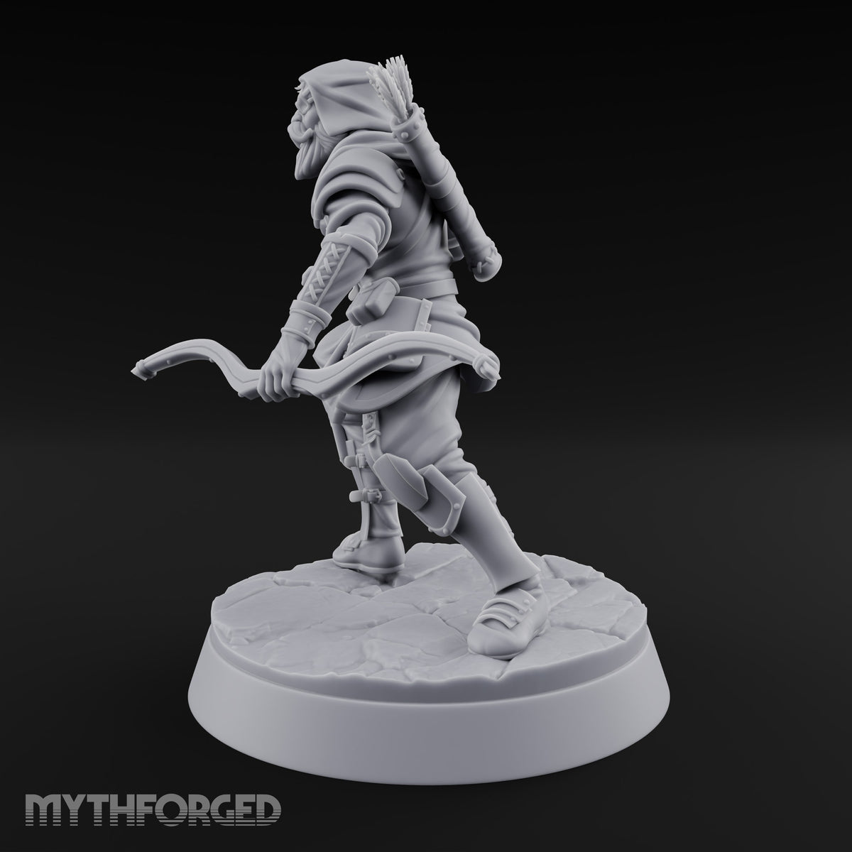 Mismatched Armoury, Matching Resolve Human Knight B — Bow