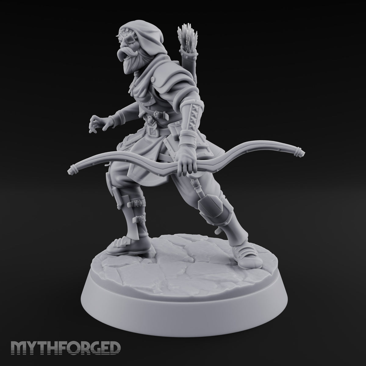 Mismatched Armoury, Matching Resolve Human Knight B — Bow