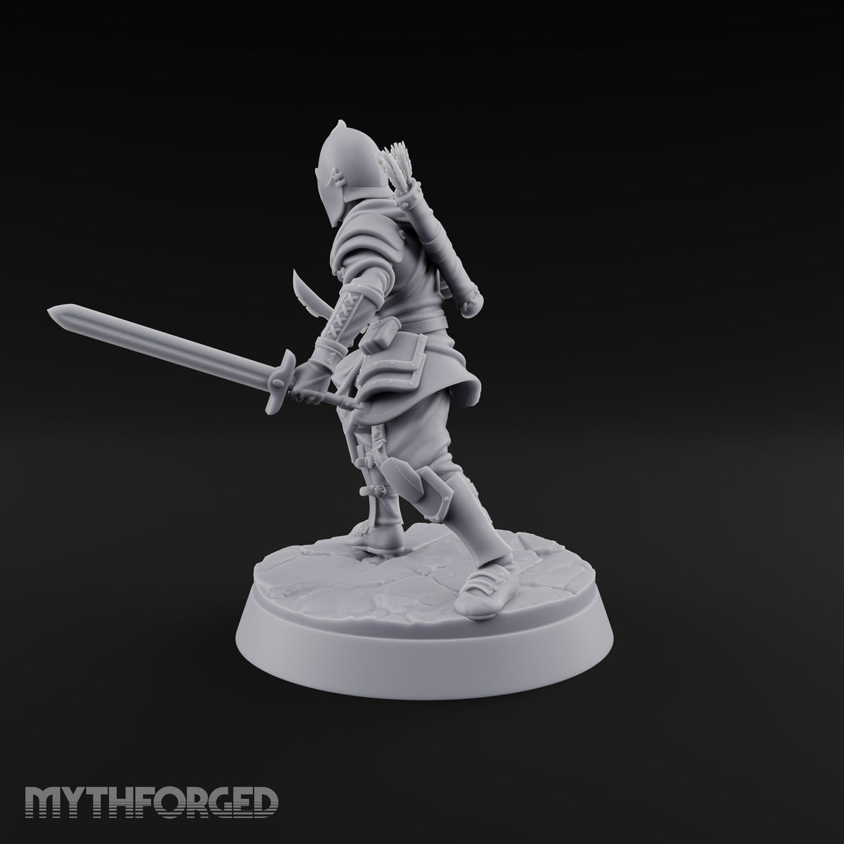 Mismatched Armoury, Matching Resolve Human Knight B — Daggers