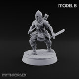 Mismatched Armoury, Matching Resolve Human Knight B — Daggers