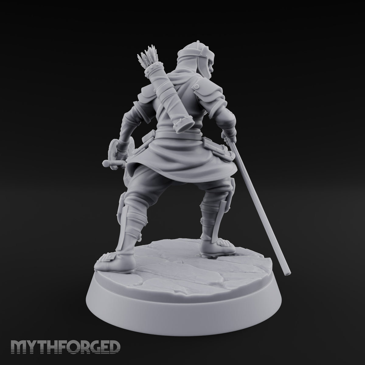 Mismatched Armoury, Matching Resolve Human Knight B — Spear & Axe