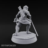 Mismatched Armoury, Matching Resolve Human Knight B — Spear & Axe