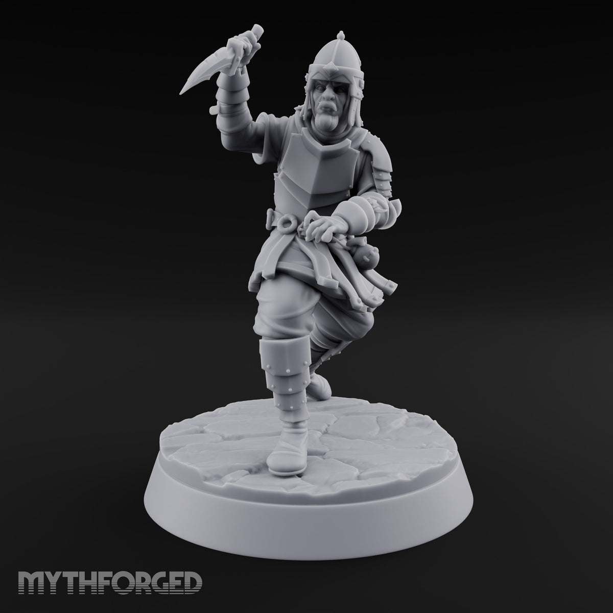 Mismatched Armoury, Matching Resolve Human Knight C — Curved Dagger