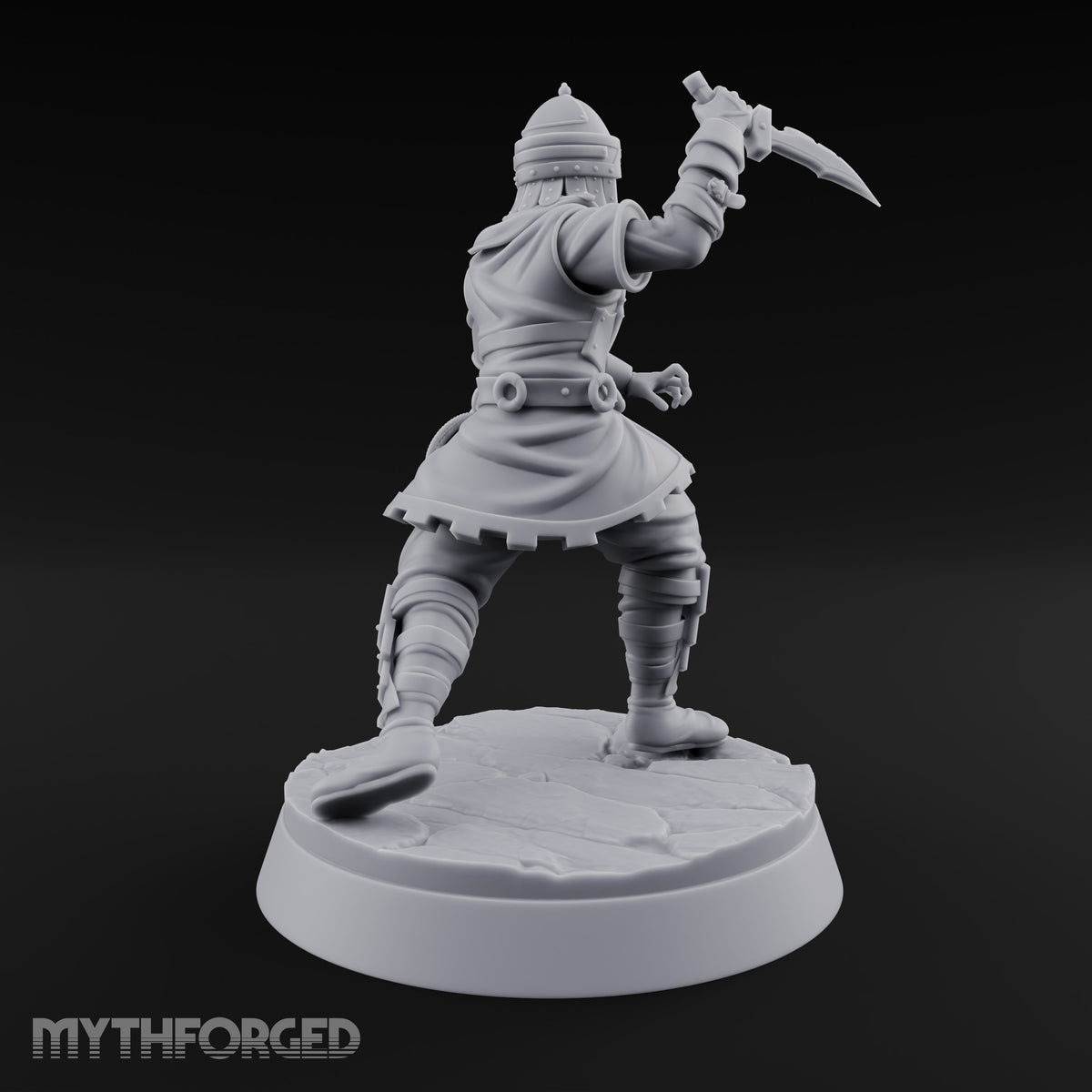 Mismatched Armoury, Matching Resolve Human Knight C — Curved Dagger