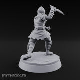 Mismatched Armoury, Matching Resolve Human Knight C — Curved Dagger