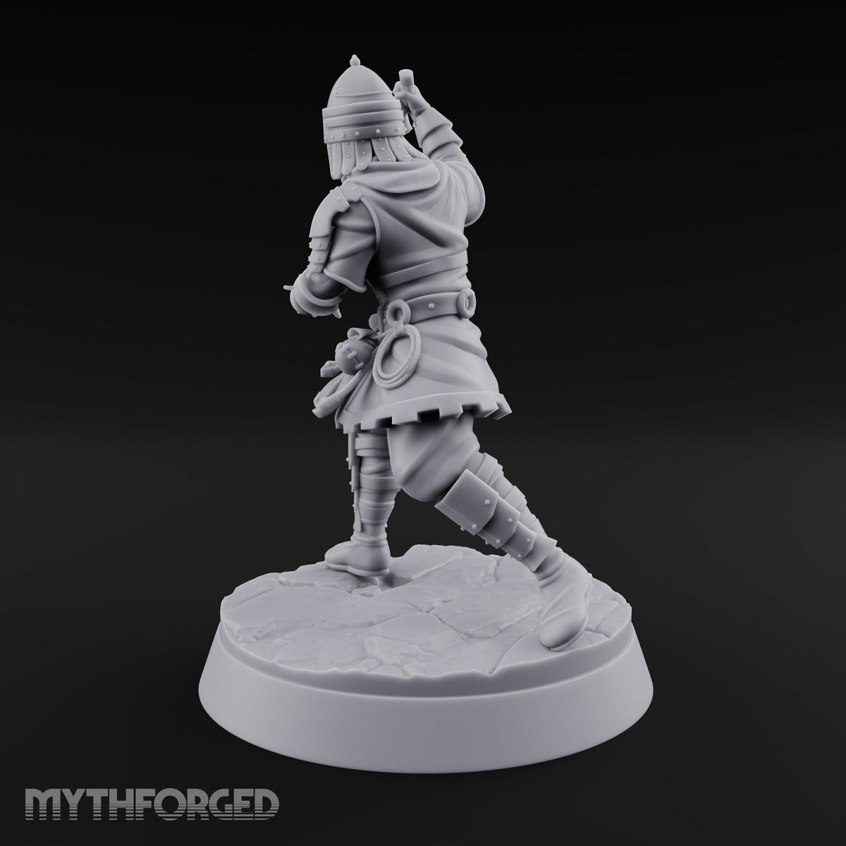 Mismatched Armoury, Matching Resolve Human Knight C — Curved Dagger
