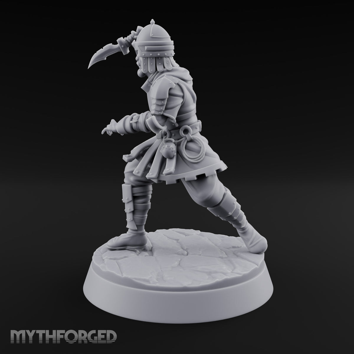 Mismatched Armoury, Matching Resolve Human Knight C — Curved Dagger