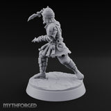 Mismatched Armoury, Matching Resolve Human Knight C — Curved Dagger