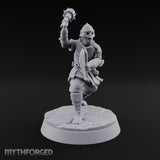 Mismatched Armoury, Matching Resolve Human Knights — C · Spiked Mace + Daggers + Mace & Axe + Spear & Javelin