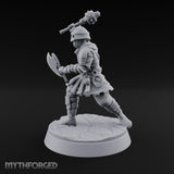 Mismatched Armoury, Matching Resolve Human Knight C — Mace & Axe