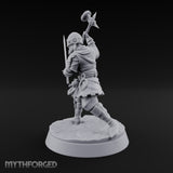 Mismatched Armoury, Matching Resolve Human Knight C — Sword & Warhammer