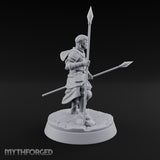 Mismatched Armoury, Matching Resolve Human Knight D — Spear & Javelin