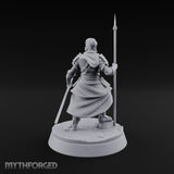 Mismatched Armoury, Matching Resolve Human Knight D — Spear & Javelin