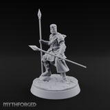 Mismatched Armoury, Matching Resolve Human Knight D — Spear & Javelin