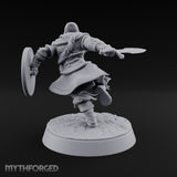 Muster Roll Misfits Human Soldier A — Dagger & Shield
