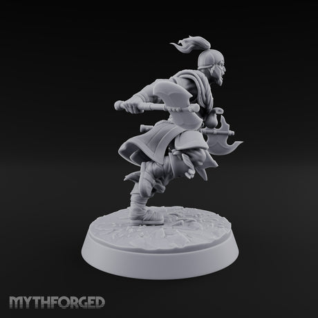 Muster Roll Misfits Human Soldier A — Twin Axes